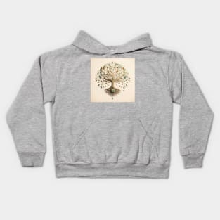 Tree of Life - Designs for a Green Future Kids Hoodie